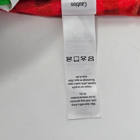 Christmas Baby Lovey Rudolph Reindeer Comfort Clutch Security Blanket Embroidery - Picture 8 of 9